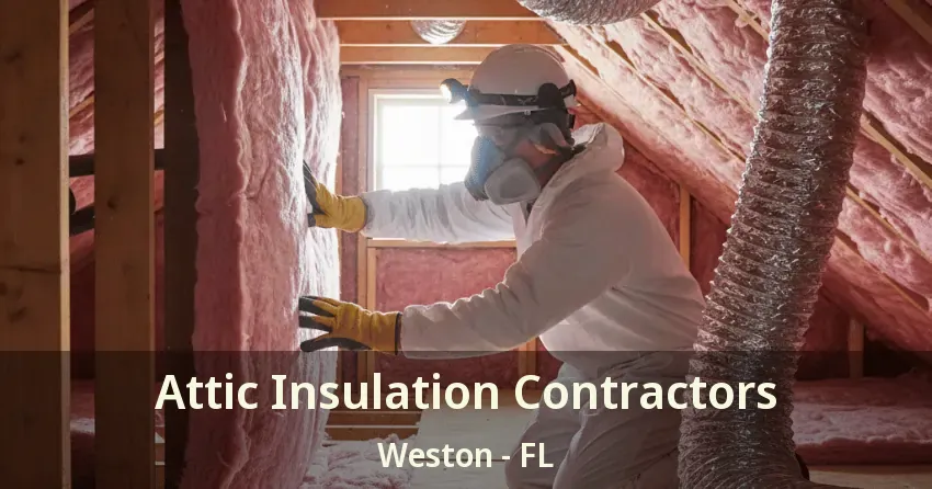 Attic Insulation Contractors Weston - FL Attic Insulation Contractors Weston - FL