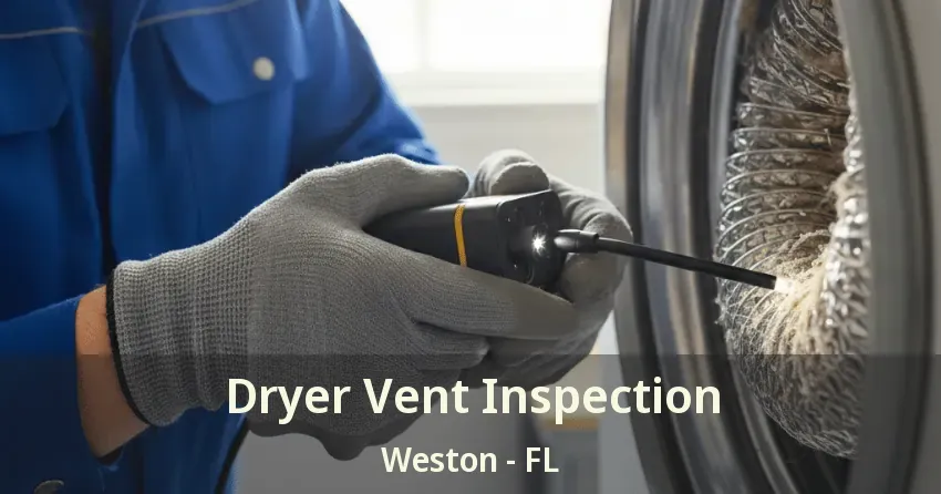 Dryer Vent Inspection Weston - FL